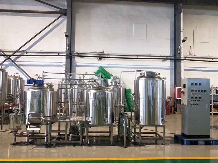 <b>Customized 300L Two Vessel Brewhouse With Hot Liquor Tank  For Japan BrewPub</b>